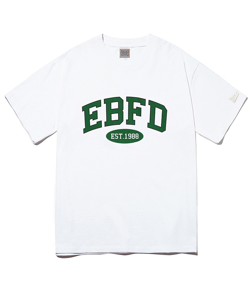 EBFD 아치로고 반팔 티셔츠 딥그린